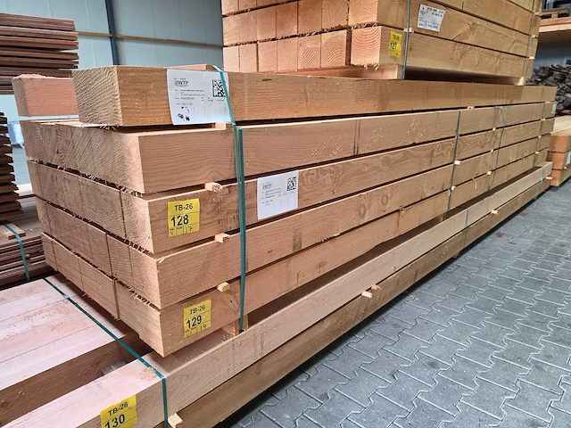 Douglas balken fijnbezaagd 5000x150x150mm (14x) - afbeelding 4 van  4