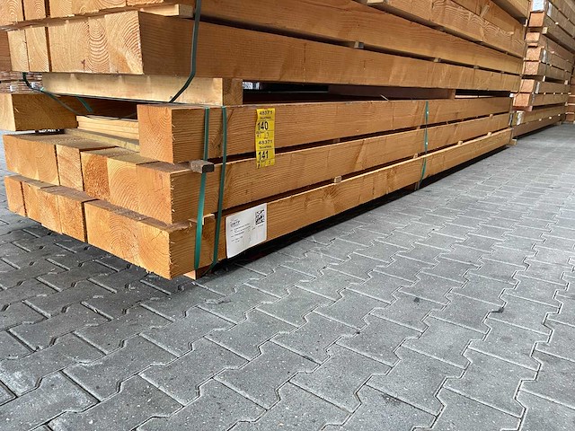 Douglas balken fijnbezaagd 5000x150x150mm (9x) - afbeelding 4 van  4