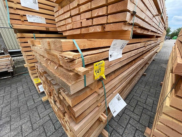 Douglas balken fijnbezaagd 5000x150x50mm (25x) - afbeelding 2 van  2