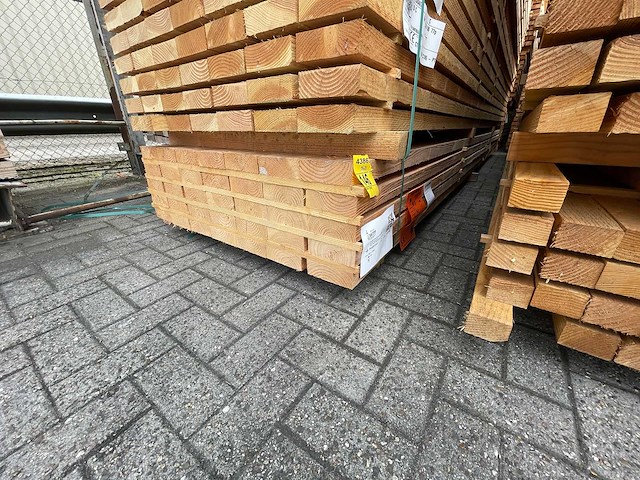 Douglas balken fijnbezaagd 5000x150x50mm (35x) - afbeelding 4 van  4