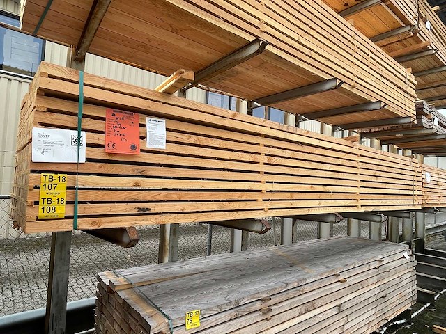 Douglas balken fijnbezaagd 5000x150x50mm (41x) - afbeelding 4 van  4
