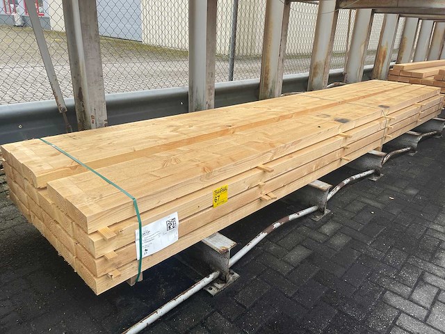 Douglas balken fijnbezaagd 5000x175x75mm (21x) - afbeelding 4 van  4