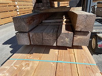 Douglas balken fijnbezaagd 5000x190x190mm (7x) - afbeelding 3 van  3