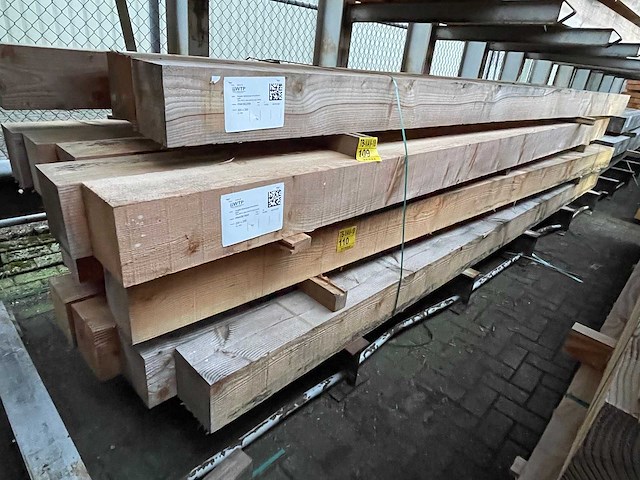 Douglas balken fijnbezaagd 5000x200x200mm (10x) - afbeelding 4 van  4