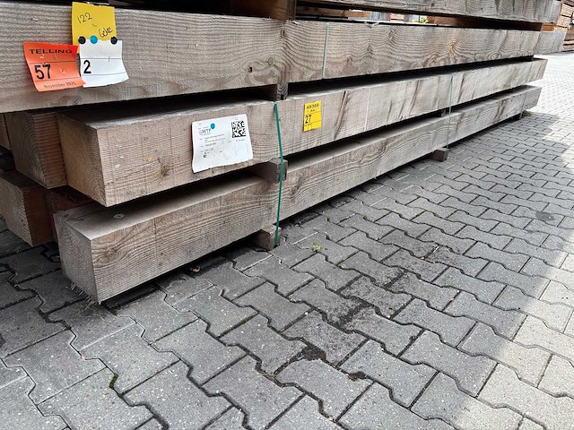 Douglas balken fijnbezaagd 5000x200x200mm (10x) - afbeelding 4 van  4