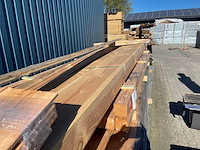 Douglas balken geschaafd 4000x140x140mm (3x) - afbeelding 2 van  3