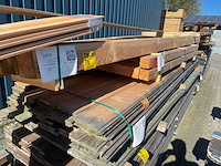 Douglas balken geschaafd 4000x140x140mm (3x) - afbeelding 3 van  3