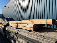 Douglas balken geschaafd 4000x140x140mm (3x) - afbeelding 2 van  3