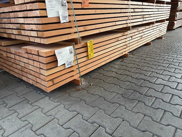 Douglas balken geschaafd 4300x90x40mm (43x) - afbeelding 3 van  3