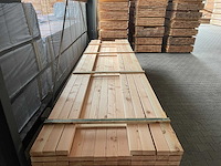 Douglas balken geschaafd 4300x90x40mm (43x) - afbeelding 1 van  3