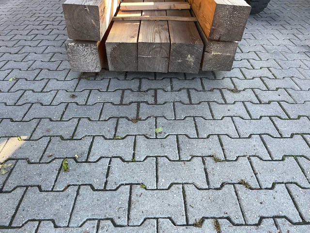 Douglas balken geschaafd 5000x190x190mm (2x) - afbeelding 3 van  3