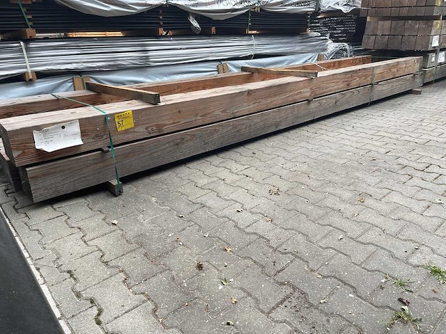 Douglas balken geschaafd 5000x190x190mm (7x) - afbeelding 2 van  3