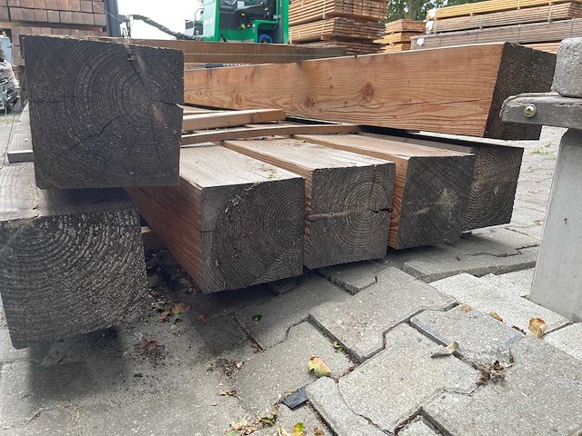 Douglas balken geschaafd 5000x190x190mm (7x) - afbeelding 3 van  3