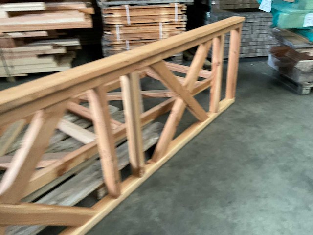 Douglas balustrade 278x9x73 cm (2x) - afbeelding 5 van  10