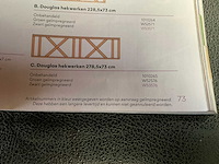 Douglas balustrade 278x9x73 cm (2x) - afbeelding 10 van  10