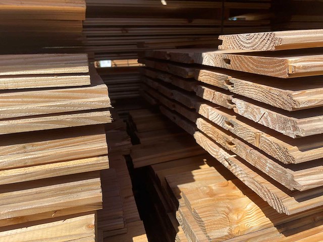 Douglas blokhut profiel 5000x175x28mm (38x) - afbeelding 3 van  3
