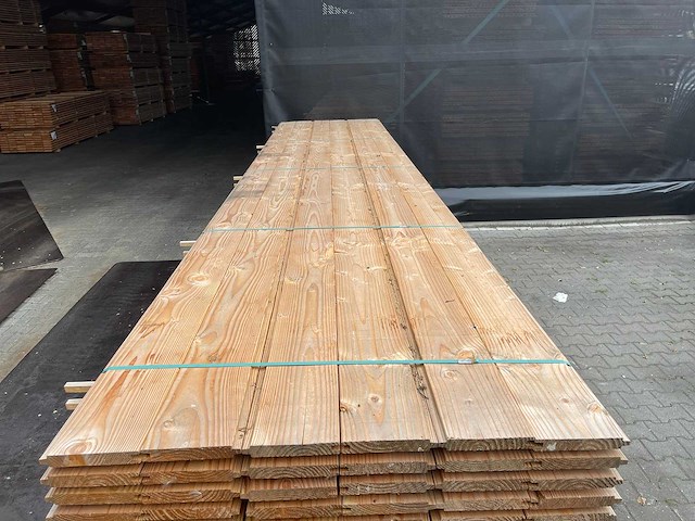 Douglas blokhut profiel 5000x175x28mm (38x) - afbeelding 1 van  2