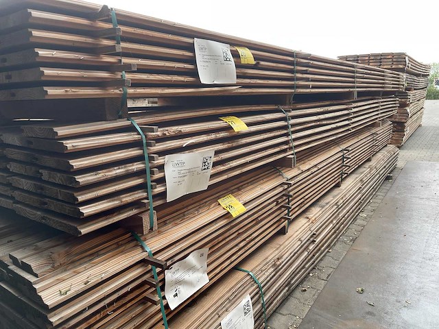 Douglas blokhut profiel 5000x175x28mm (38x) - afbeelding 3 van  3