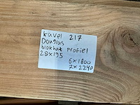 Douglas blokhut profiel diverse afmetingen (13x) - afbeelding 9 van  9
