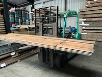 Douglas blokhut profiel plank 149x28 cm (16x) - afbeelding 1 van  16