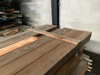 Douglas blokhut profiel plank 190x28cm (22x) - afbeelding 7 van  12