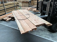 Douglas blokhutprofiel - 180x13x2,8 cm (10x) - afbeelding 2 van  2