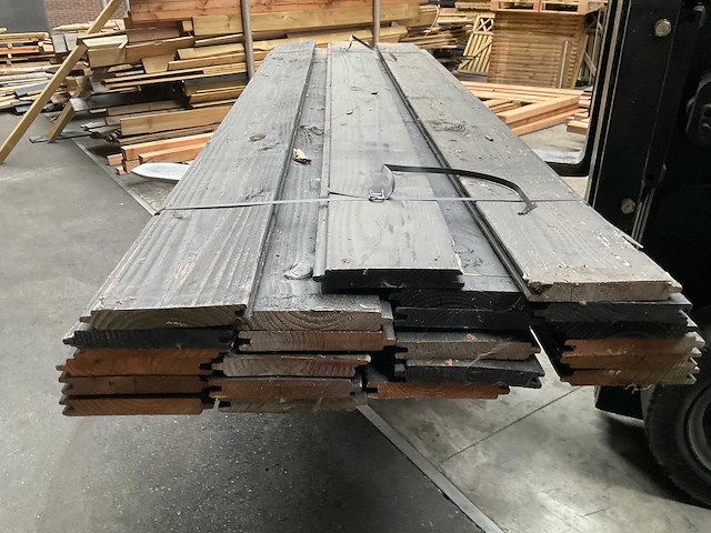 Douglas blokhutprofiel - 240x18,5x2,8 cm (23x) - afbeelding 1 van  4