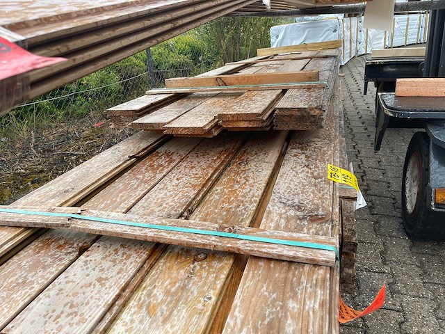 Douglas blokhutprofiel 3000-5000x175x28mm (35x) - afbeelding 3 van  3