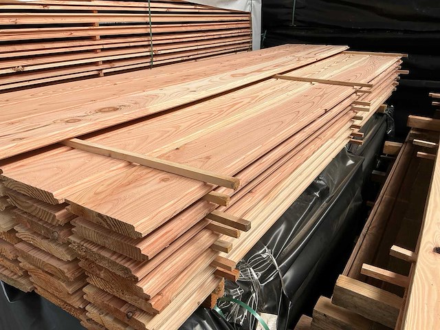 Douglas blokhutprofiel geschaafd - 300 cm (100x) - afbeelding 6 van  6