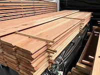 Douglas blokhutprofiel geschaafd - 300 cm (100x) - afbeelding 6 van  6
