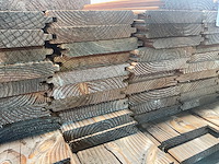 Douglas blokhutprofiel onbehandeld 500x19,5x2,8 cm (54x) - afbeelding 4 van  6