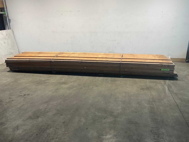 Douglas blokhutprofiel onbehandeld 500x19,5x2,8 cm (54x) - afbeelding 1 van  6