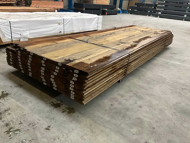 Douglas blokprofiel 2,8x19,5x300 cm (50x) - afbeelding 2 van  7