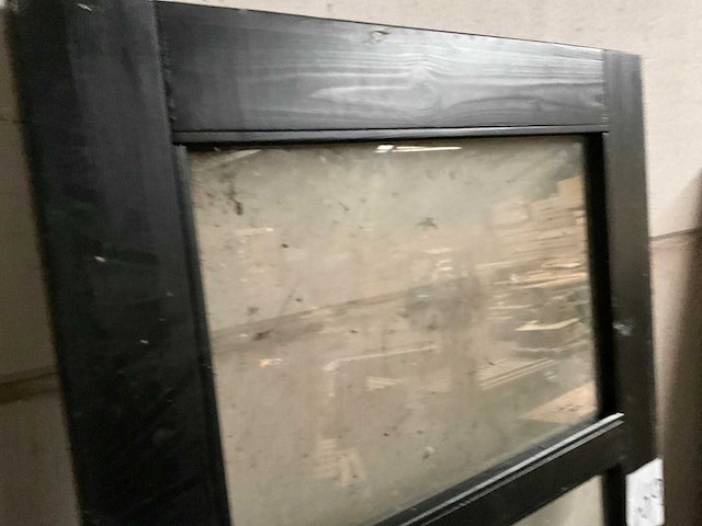 Douglas buitendeur beglaasd zwart 205x82 cm - afbeelding 3 van  3