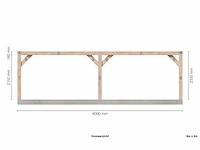 Douglas buitenkamer 5x8 - afbeelding 10 van  13