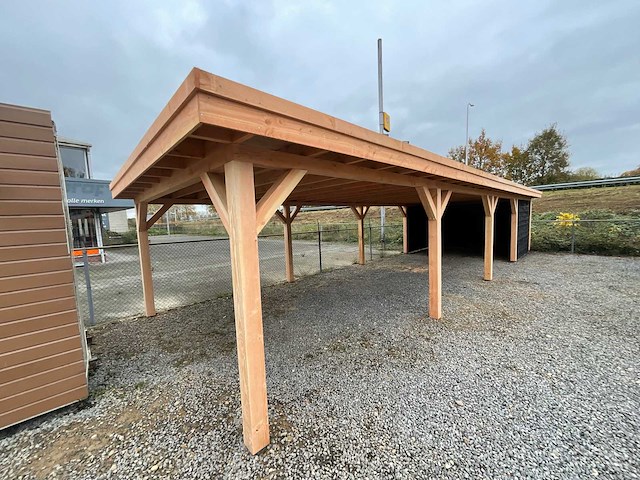 Douglas buitenverblijf met berging - 1800x500x257 cm - afbeelding 4 van  8