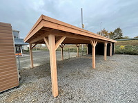 Douglas buitenverblijf met berging - 1800x500x257 cm - afbeelding 4 van  8