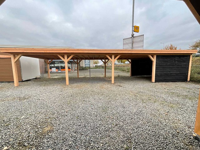 Douglas buitenverblijf met berging - 1800x500x257 cm - afbeelding 1 van  2