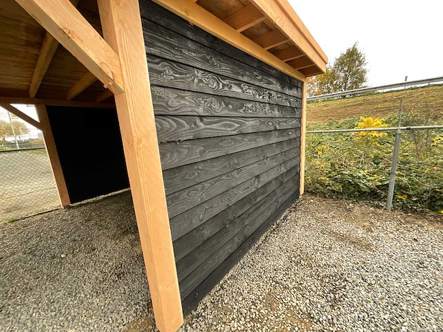 Douglas buitenverblijf met berging - 1800x500x257 cm - afbeelding 8 van  10