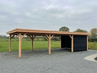 Douglas buitenverblijf met berging - 1800x500x257 cm