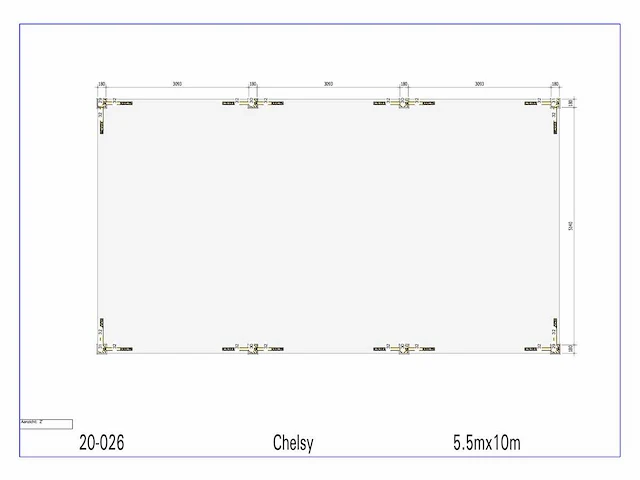 Douglas carport 5,50x10 - afbeelding 11 van  14