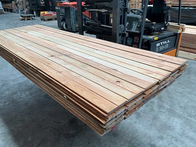 Douglas channel sliding - 300 cm - 18x190 mm (30x) - afbeelding 4 van  6