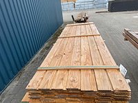 Douglas channelsiding 3000x137x18mm (119x) - afbeelding 1 van  3