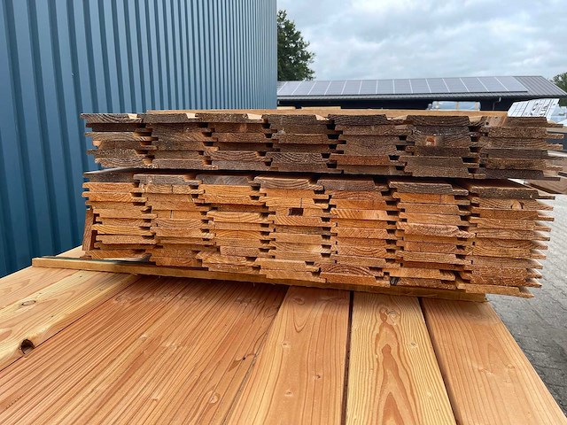 Douglas channelsiding 3000x137x18mm (119x) - afbeelding 3 van  3