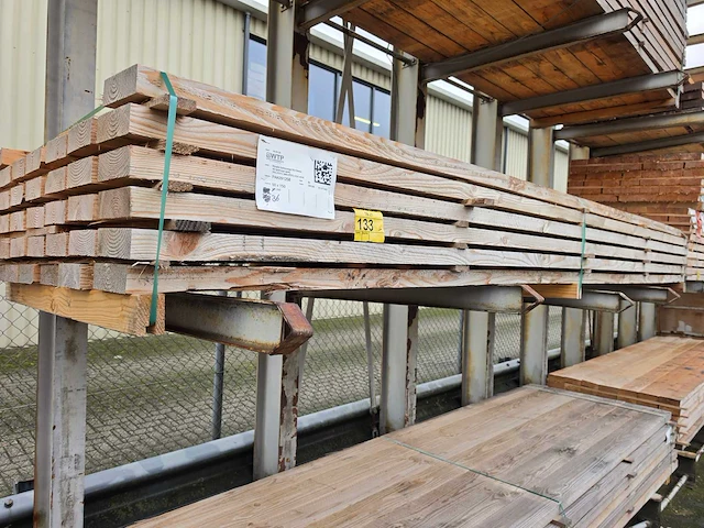 Douglas dakbalken fijnbezaagd 4000x150x50mm (36x) - afbeelding 4 van  4