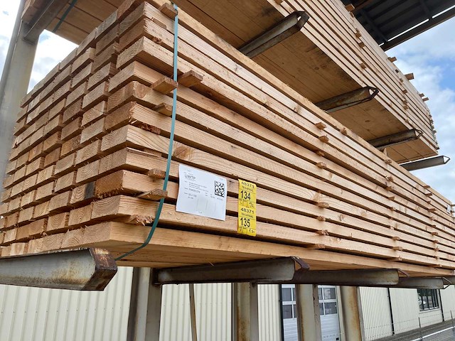 Douglas dakbalken fijnbezaagd 4000x150x50mm (42x) - afbeelding 4 van  4