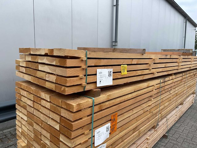 Douglas dakbalken fijnbezaagd 5000x150x50mm (33x) - afbeelding 4 van  4