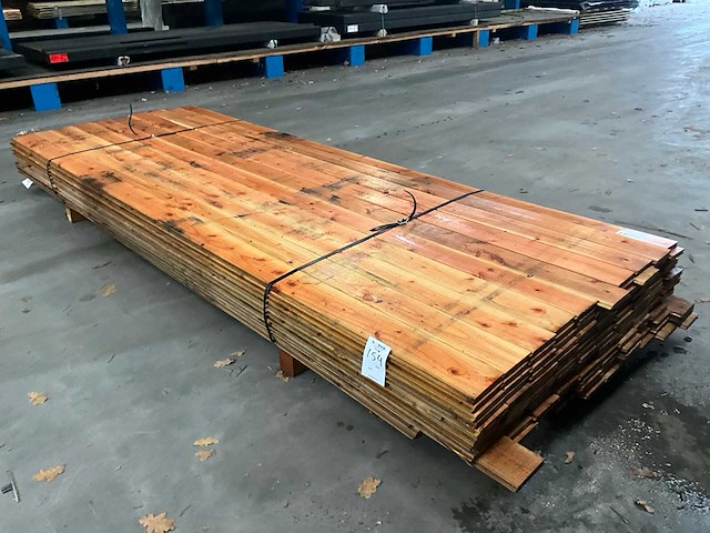 Douglas dakbeschot 1,6x11,6x300 cm (140x) - afbeelding 1 van  5