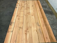 Douglas dakbeschot geschaafd mes en groef - 400x11,6x1,6 cm (76x) - afbeelding 3 van  9