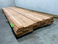 Douglas dakbeschot geschaafd mes en groef - 400x11,6x1,6 cm (76x) - afbeelding 5 van  9